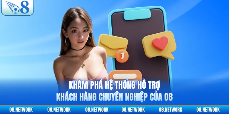 Khám phá hệ thống hỗ trợ khách hàng chuyên nghiệp của O8